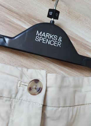 Marks &amp; spencer, коттоновые шорты, 14, кэжуал6 фото