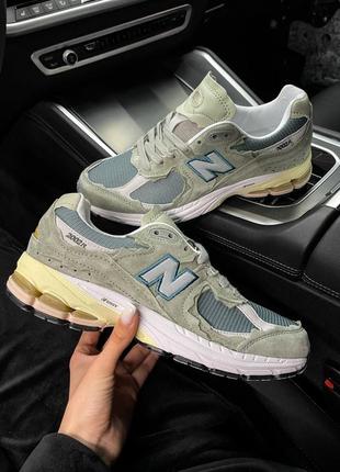 Мужские кроссовки new balance 2002r grey beige 41-42-43-44