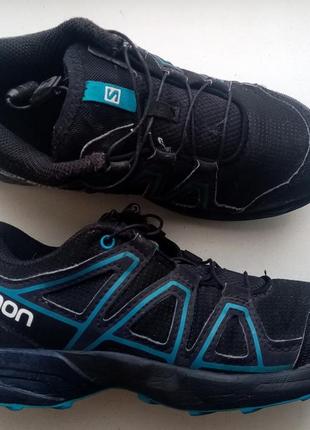 20,5-21 см. детские кроссовки salomon (оригинал)