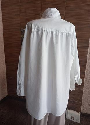 Оверсайз рубашка h&m 2