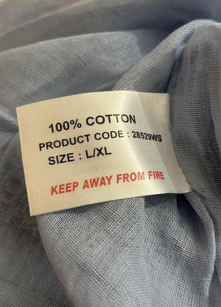 Юбка летняя, нежно голубый цвет 6