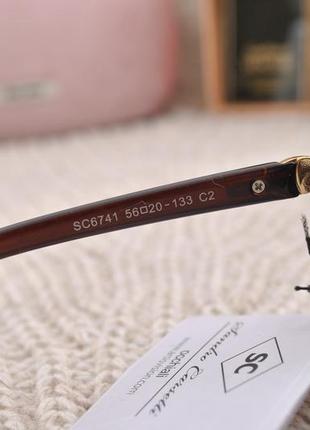 Солнцезащитные классические очки sandro carsetti кошачий глаз7 фото