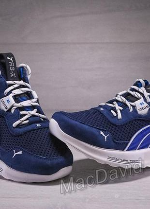 Кроссовки мужские летние puma rs-x denim кожа-сетка7 фото