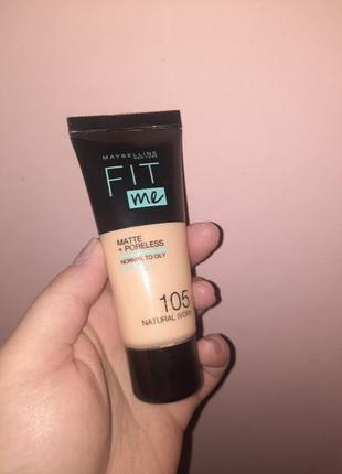 Lancome idole ultra wear,тон 105