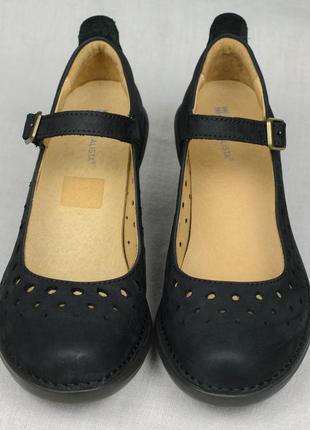 Женские туфли на каблуке с ремешком el naturalista n5320 испания 38р.4 фото