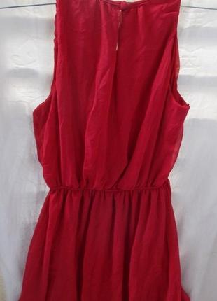Ніжне плаття червоне atmosphere р. евро383 фото