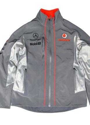 Vodafone mclaren mercedes спортивная куртка софтшел softshell