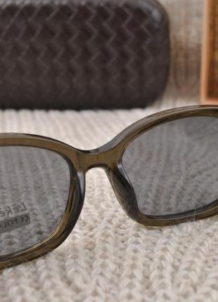Красивые женские узкие солнцезащитные очки leke polarized7 фото