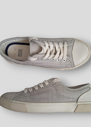 Кеди у смужку літнє взуття