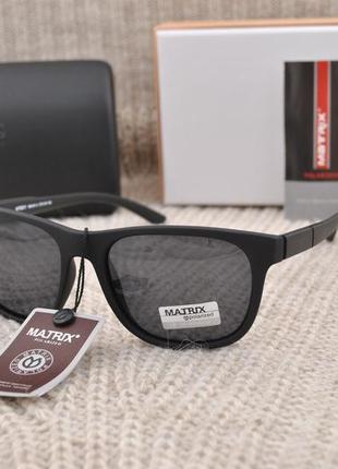 Фірмові сонцезахисні матові окуляри matrix polarized mt8231