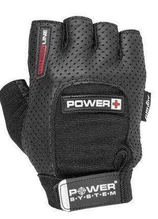 Перчатки для фитнеса и тяжелой атлетики power system ps-2500 power plus black xs7 фото