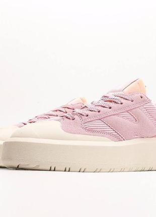 Красивейшие женские кроссовки new balance ct 302 pink пудровые розовые3 фото