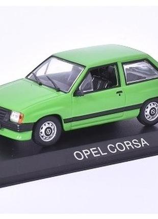 Опель корса opel corsa а машинка метал 1982 deagostini 1/433 фото