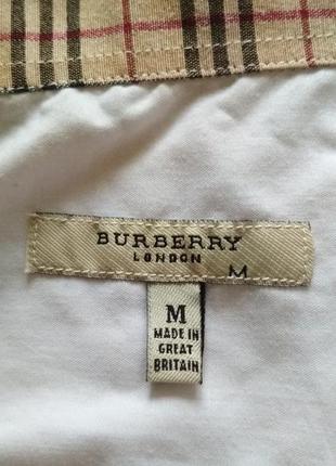 Мужская рубашка сорочка burberry london (m-l)4 фото