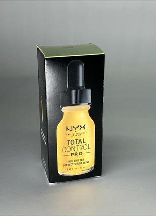 Nyx professional makeup total control pro houe shifter краплі для корекції відтінку тональної основи.