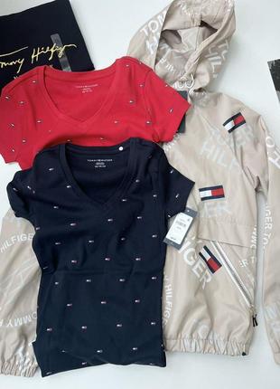 Футболка женская Tommy hilfiger jeans футболка жеncкая томми хилфигер оригинал