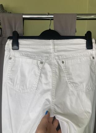 Белые брюки - чинос от luisa cerano👌7 фото