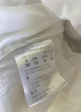 Белые брюки - чинос от luisa cerano👌8 фото
