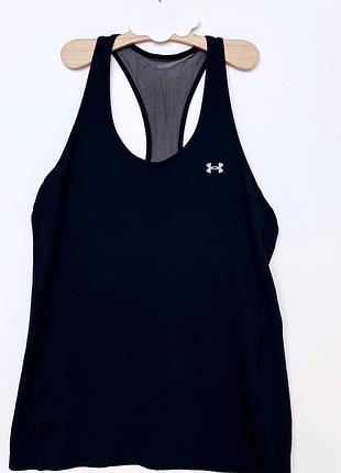 Майка under armour чорна спортивна m