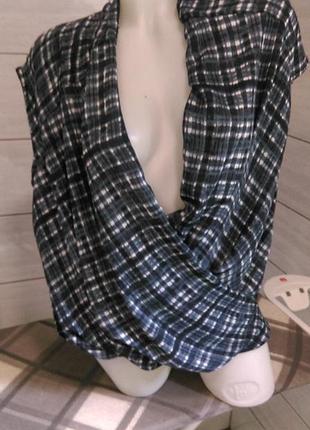 Блуза на запах mango