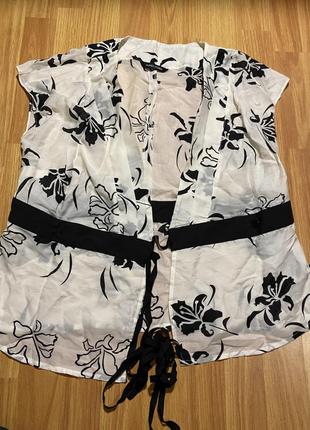 Накидка , блузка