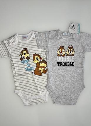 🌸💙набор из 2 боди с принтом chip ‘n’ dale от disney💙🌸