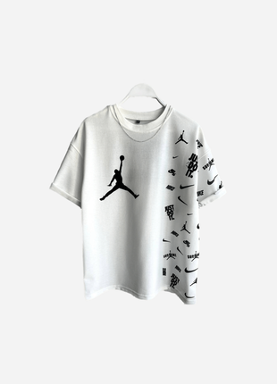 Мужская оверсайз футболка jordan logo 23.