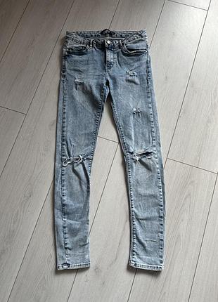 Джинсы скинни zara 38(с/м)
