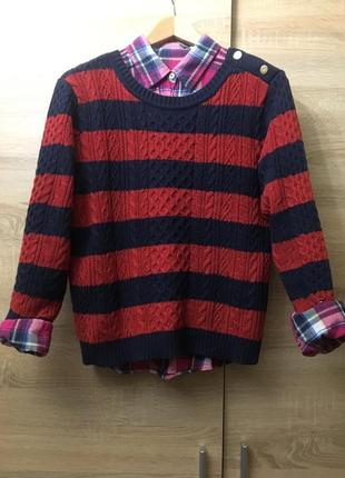 Фірмовий светр tommy logga hilfiger , m