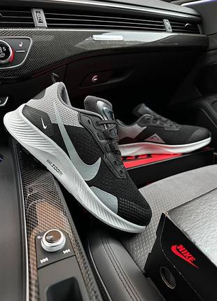 🔥чоловічі кросівки nike zoom pegasus trail 3 black d.gray