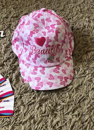 Кепка для дівчинки 50/52 2