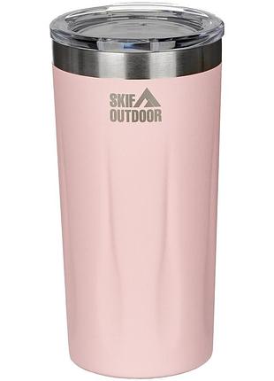 Термостакан skif outdoor drop (0,42л), розовый