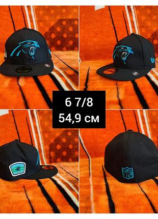💯🏈 оригінал. дуже крута бейсболка new era 59fifty x nfl carolina panthers.