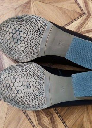 Классические женские туфли на каблуке, натуральная кожа9 фото