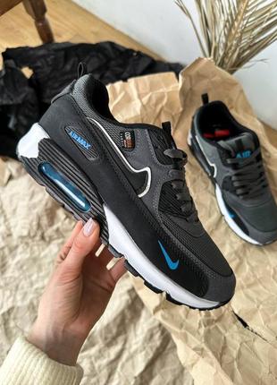 Чоловічі кросівки nike dd8500 у чорно-сірому кольорі,стильні спортивні кросівки на кожен день