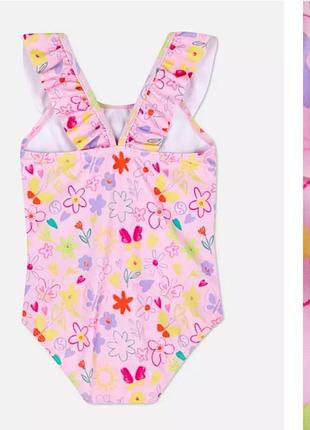 Купальник для девочки купальный костюм zara primark h&m2 фото