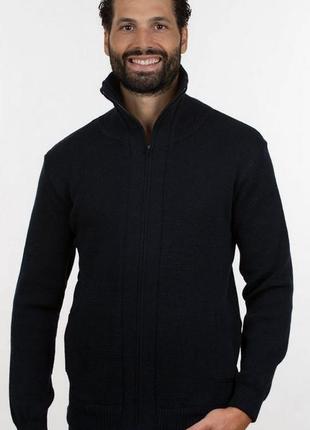 Шерстяной свитер кардиган с высокой шеей roosenstein wolke голландия