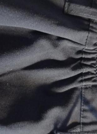 Весенние черные зауженные брюки, 44 европ6 фото