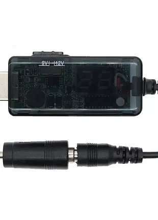 Usb перехідник з 5v на 12v і на 9v