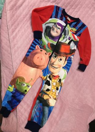 Флисовый слип на мальчика 3-4 года