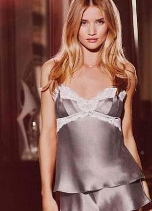 Шовкова піжама костюм, комплект, натуральний шовк, шовк, комплект, шорти і майка