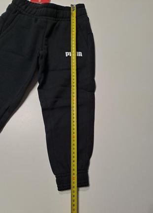 Черные спортивные штаны джоггеры puma 4т 104 3-4г7 фото