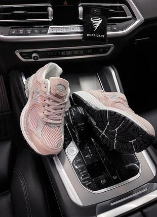 Прекрасные женские кроссовки new balance 2002r pink пудровые розовые9 фото