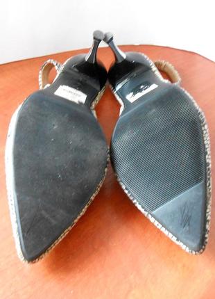 Стильные босоножки - туфли "лодочки" от бренда profile, р.37 код l37087 фото