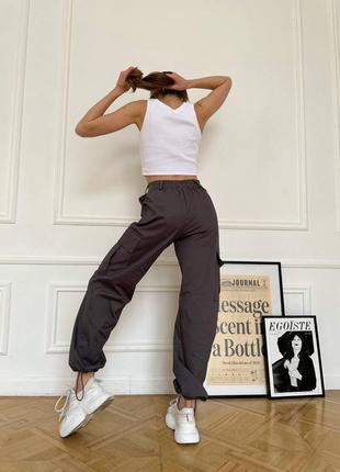 Стильні жіночі штани,брюки карго сірі/графіт воєнні, армійські, військові,зсу всу3 фото