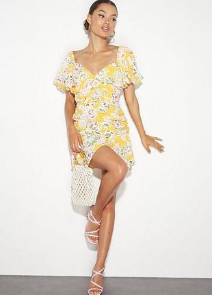 Платье в цветочный принт dorothy perkins