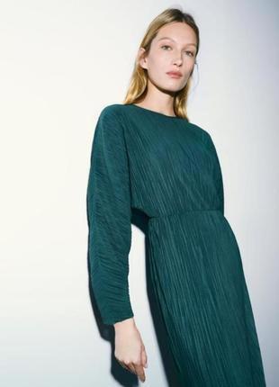 Сукня в рубчик zara. 5