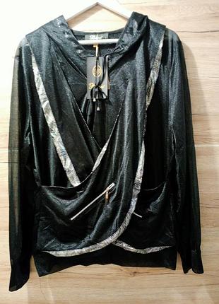 Блуза зі срібним напиленням bisa