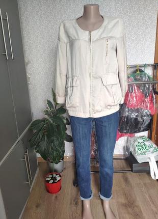 Куртка бомбер реглан жакет ветровка легка рр 46-48 h&m