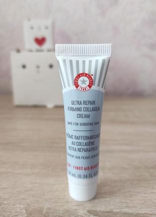 First aid beauty ultra repair укрепляющий крем с коллагеном, пептидами и ниацинамидом5 фото